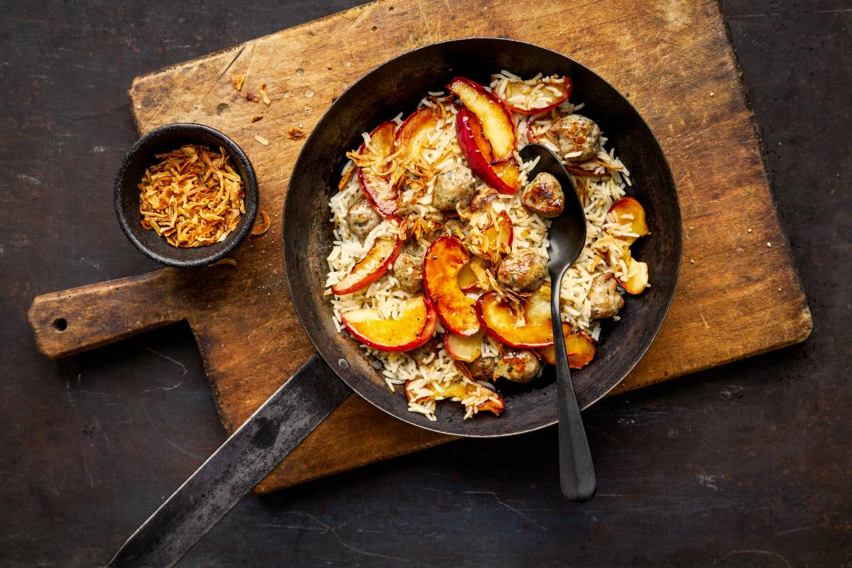 Apple and rice dish - Recipes | fooby.ch