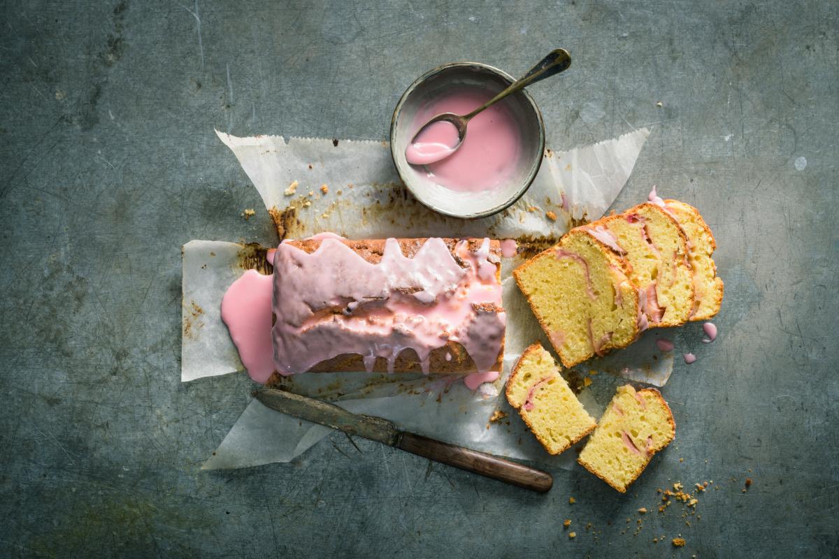 Rhubarb cake - Recipes | fooby.ch
