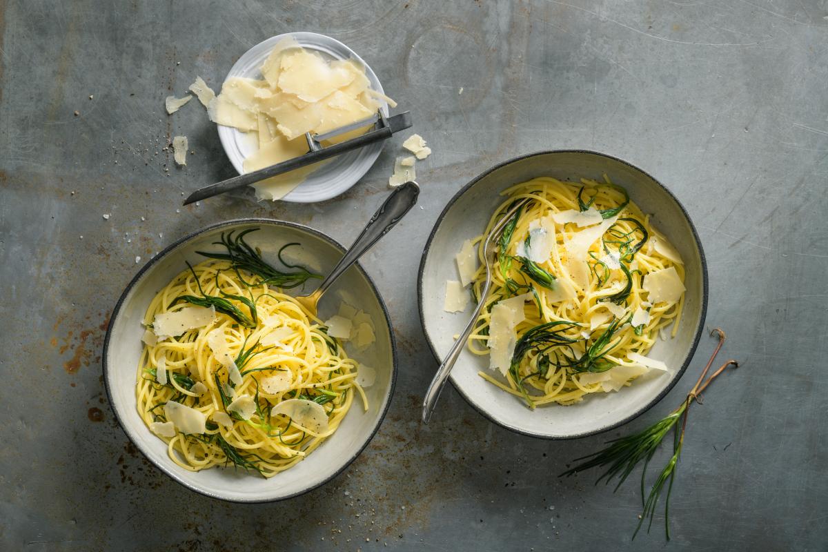 Gluten-free pasta with agretti - Recipes | fooby.ch