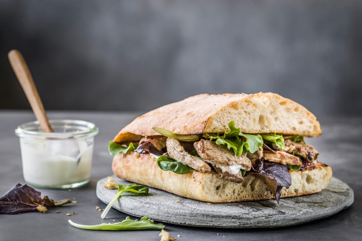 Beef sandwich - Recipes | fooby.ch