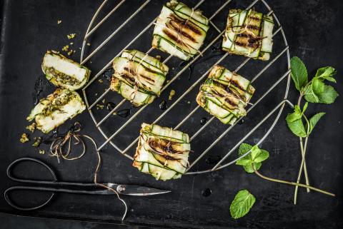 Grilled cheese parcels