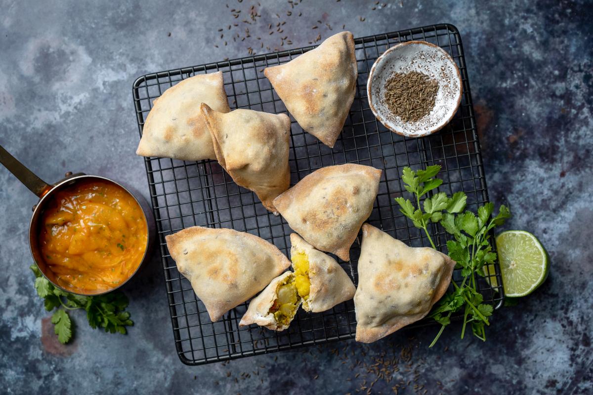 Vegetable samosas - Recipes | fooby.ch