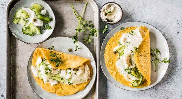 Kichererbsen-Omeletten 