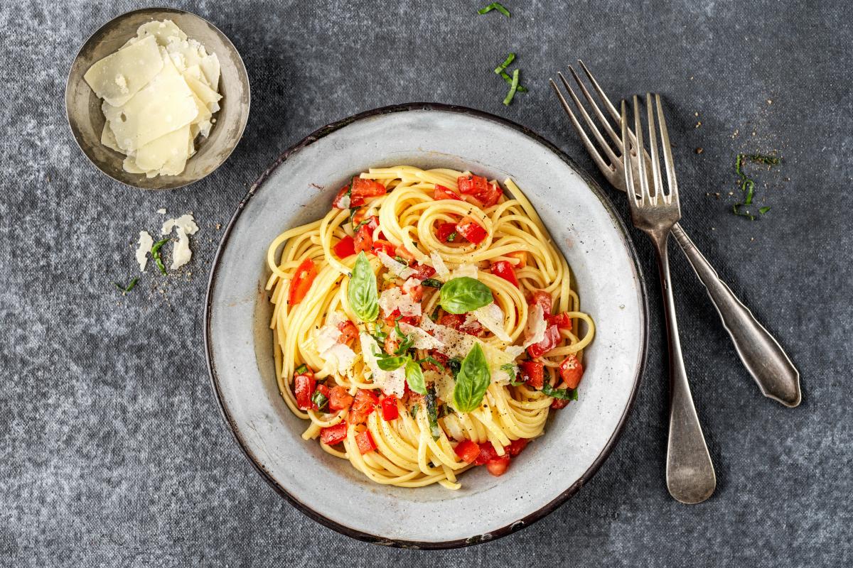 Linguine crudaiola - Recipes | fooby.ch