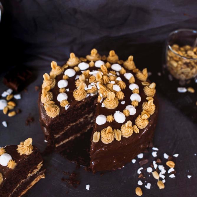 Gateau Chocolat Cacahuetes Desserts Coop Ch