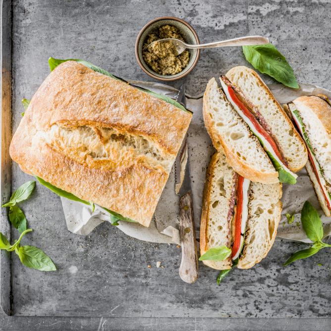 Ciabatta sandwich