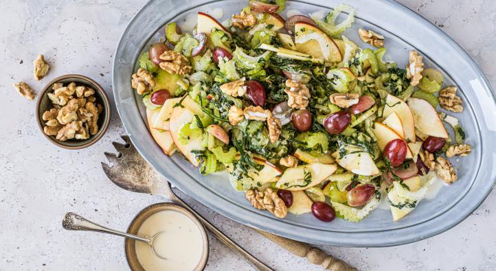 Herbstlicher Krautstielsalat