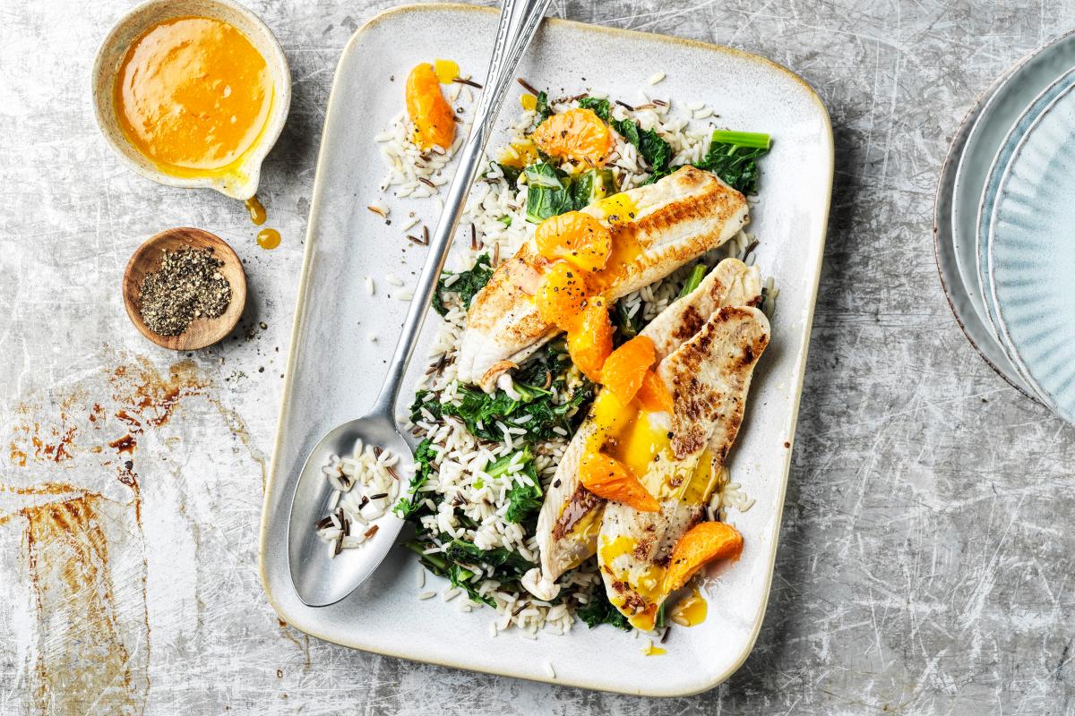 Seezungenfilets mit Mandarinen-Beurre blanc - Rezepte | fooby.ch