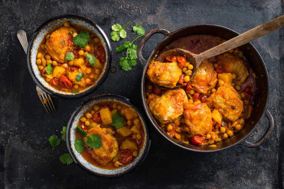 Mango and chicken casserole - Recipes | fooby.ch