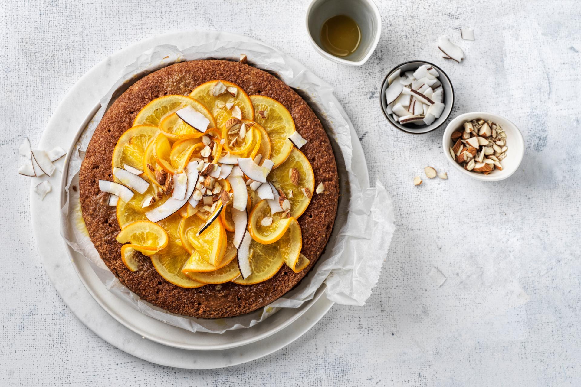 Gateau Vegan A L Orange Et A La Noix De Coco Recette Fooby Ch