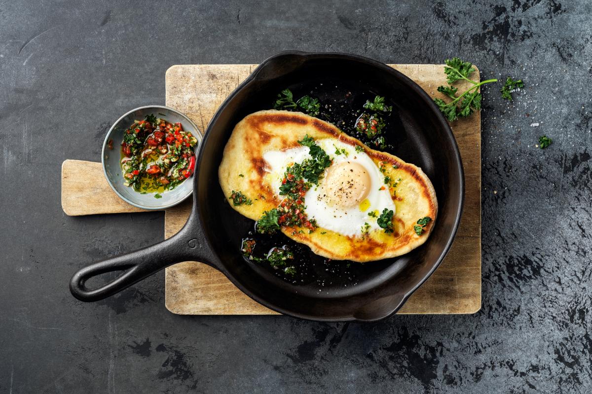 Breakfast flatbread - Recipes | fooby.ch