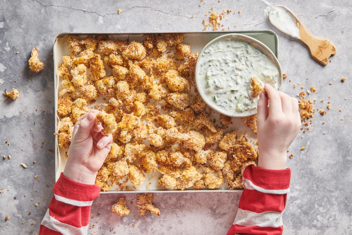 Cauliflower nuggets - Recipes | little FOOBY