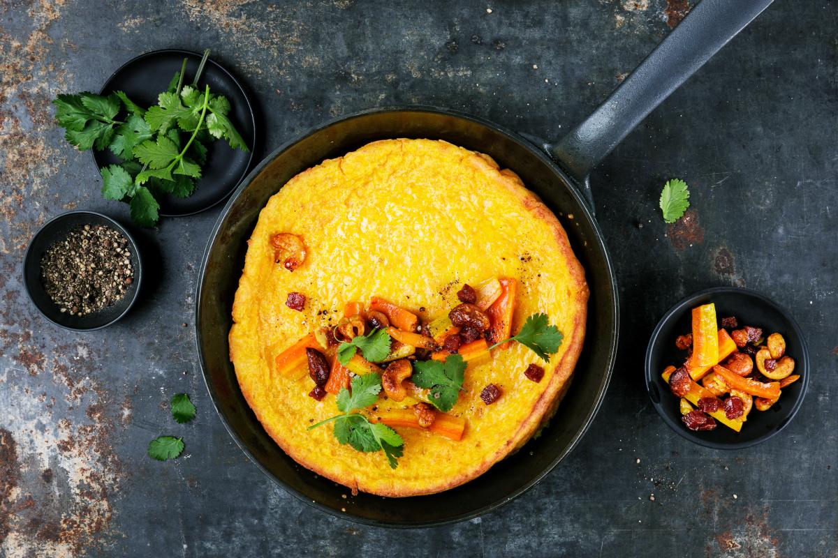 Savoury Dutch baby pancakes - Recipes | fooby.ch