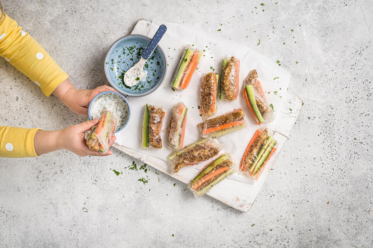 Summer rolls for kids - Recipes | little FOOBY