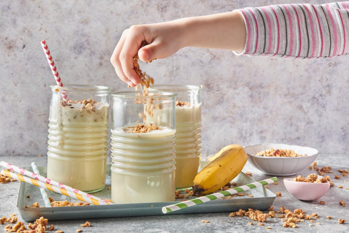 Banana frappé - Recipes | little FOOBY
