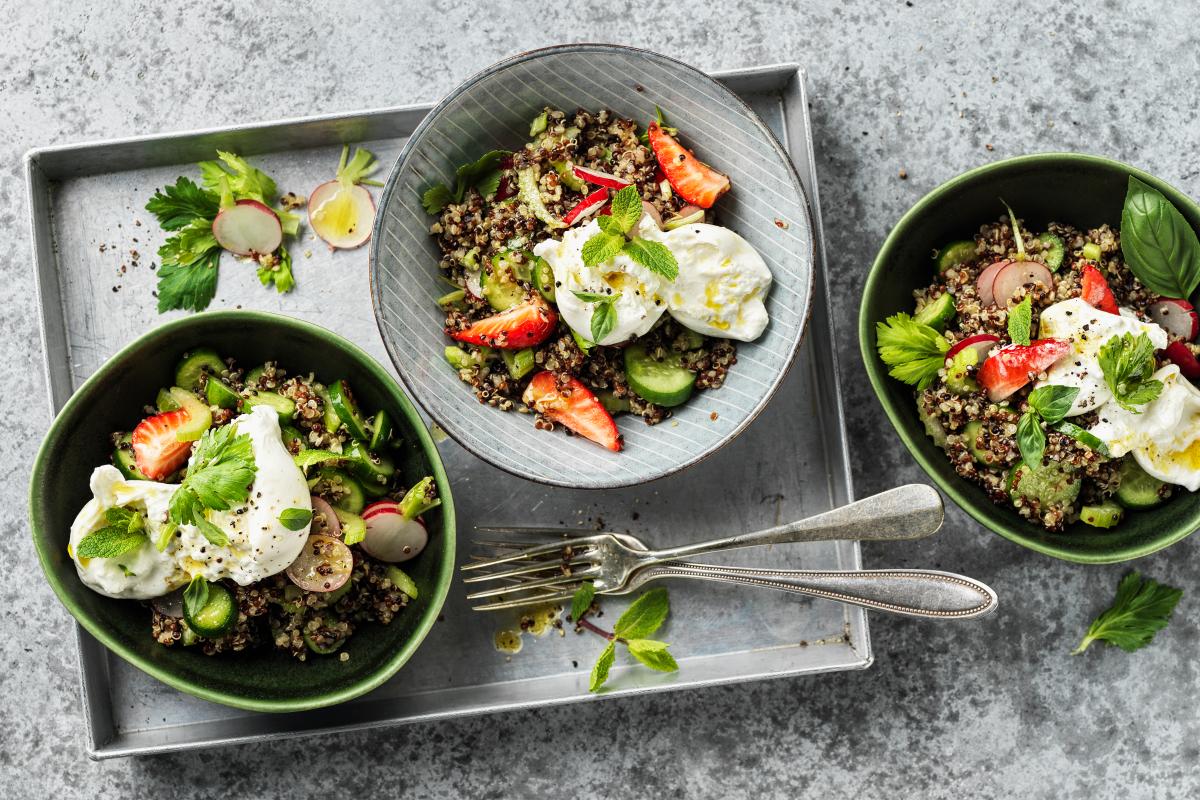 Summery quinoa bowl - Recipes | fooby.ch