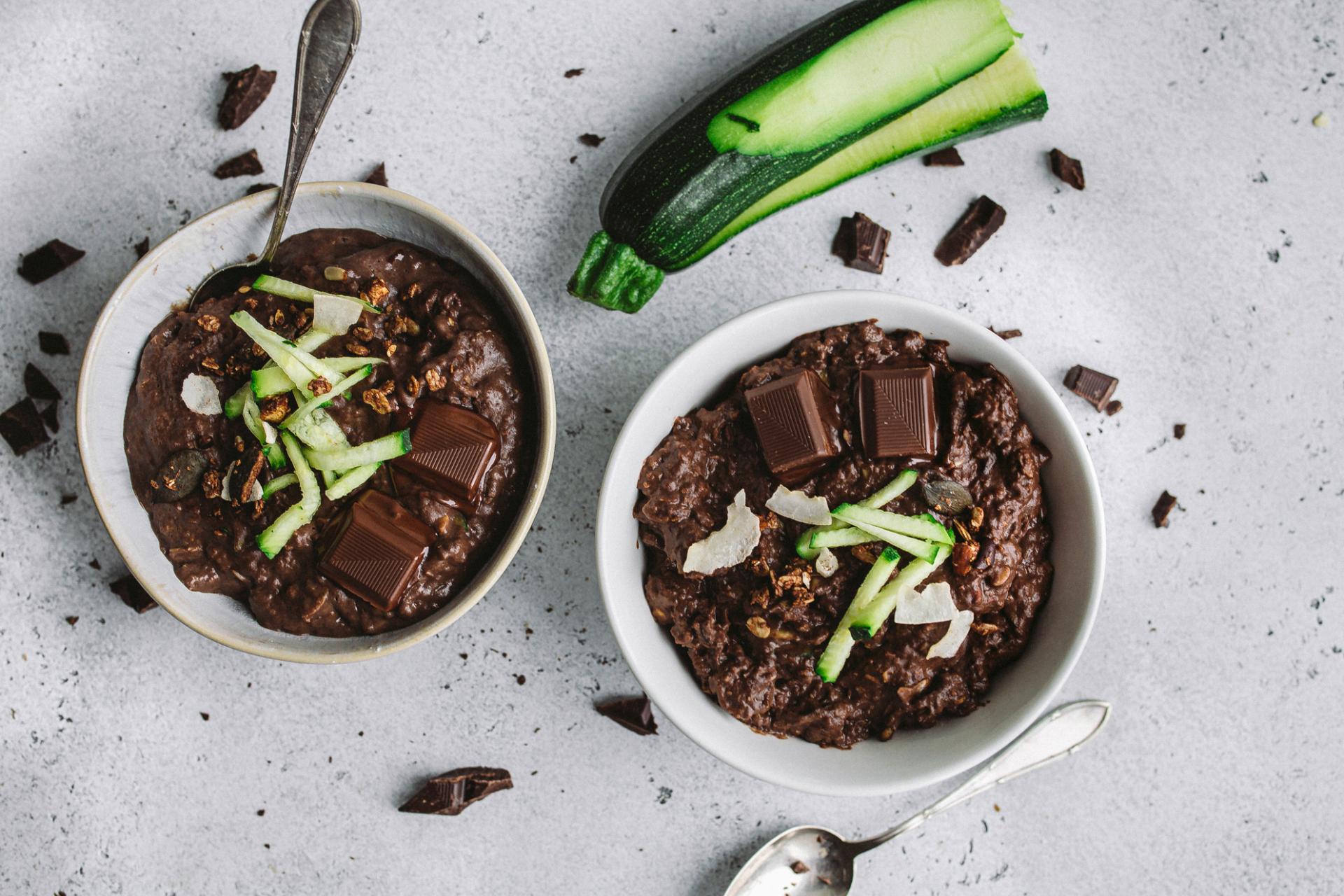 Oatmeal Al Cioccolato E Alle Zucchine Zoats Ricette Fooby Ch
