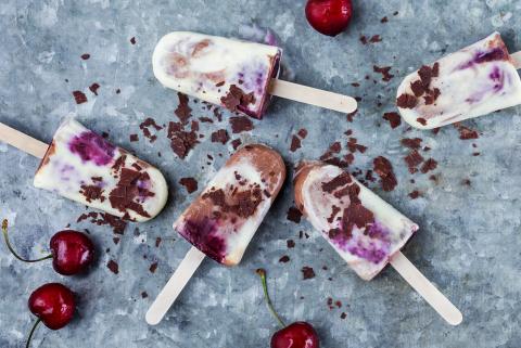 Black Forest ice lollies