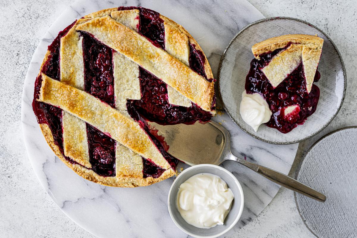 Berry pie - Recipes | fooby.ch