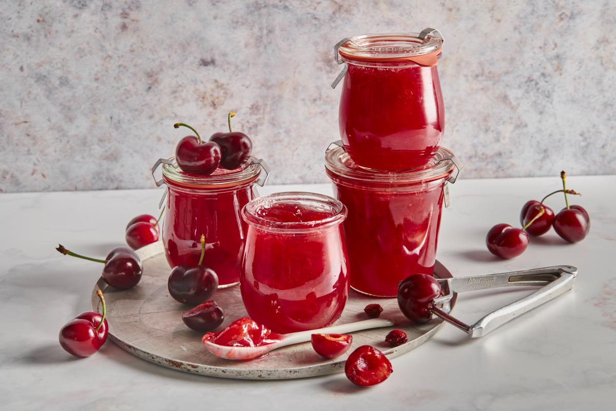 Cherry jam - Recipes | fooby.ch