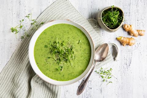 Green power soup