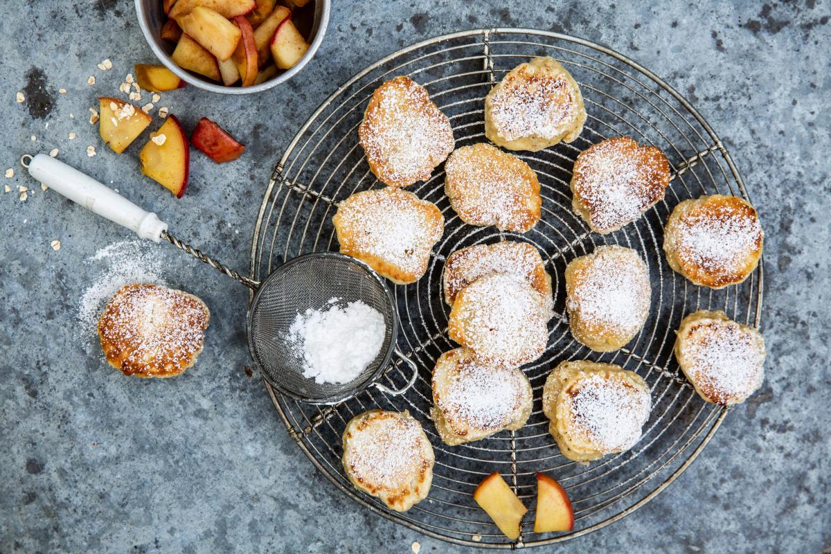 Mini breakfast pancakes - Recipes | fooby.ch