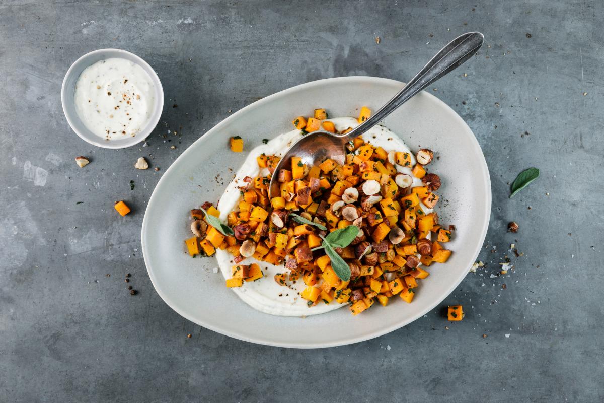 Roasted squash and sweet potatoes - Recipes | fooby.ch