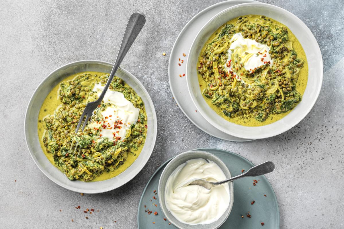 Green lentil dal - Recipes | fooby.ch