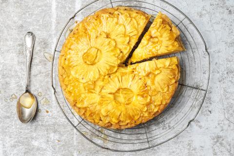 Ananas-Tatin Kuchen