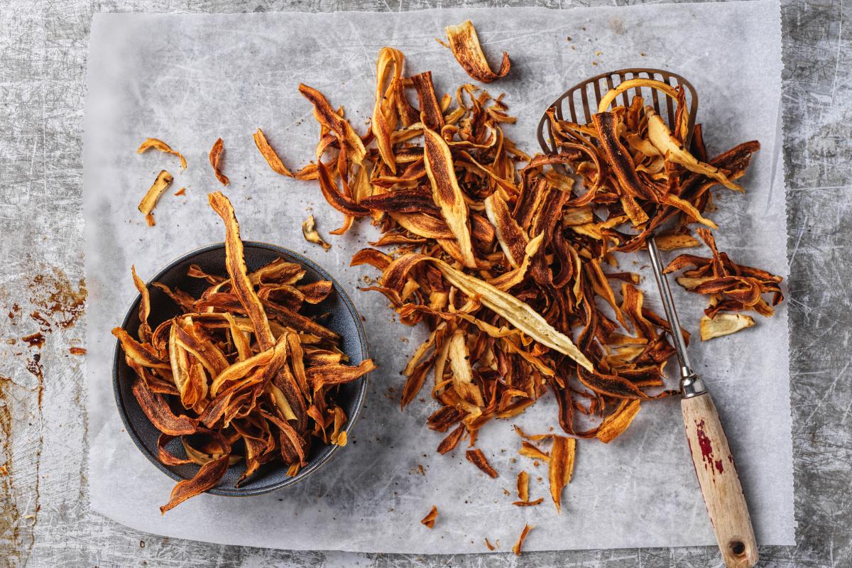 Salsify chips - Recipes | fooby.ch