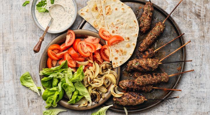 Kebab-Spiessli vom Grill