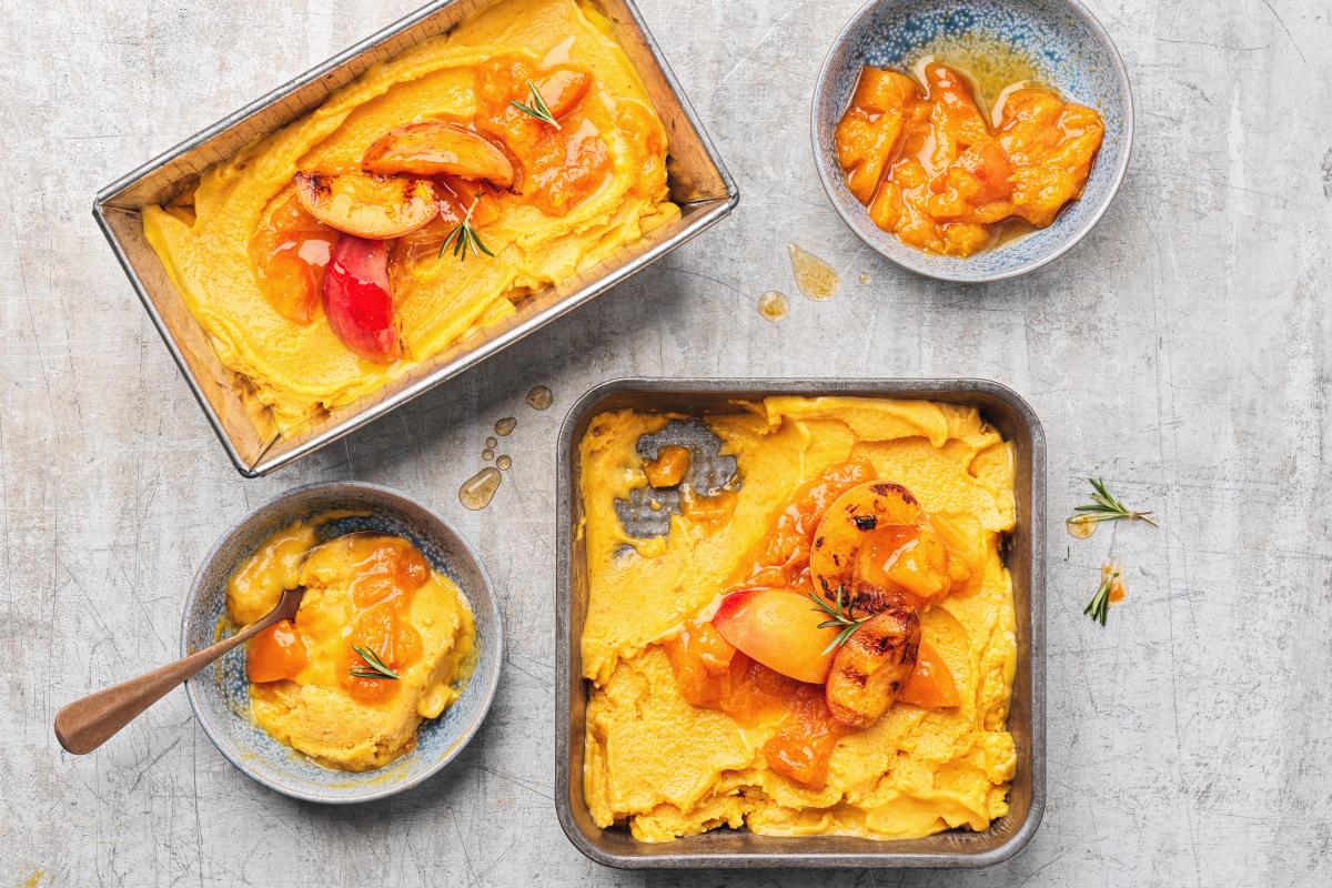 Geröstetes Aprikosen-Sorbet - Rezepte | fooby.ch