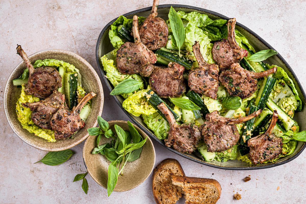 C telettes D agneau Et Salade Au Basilic Tha Recette Fooby ch c-telettes-d-agneau-et-salade-au-basilic-tha-recette-fooby-ch