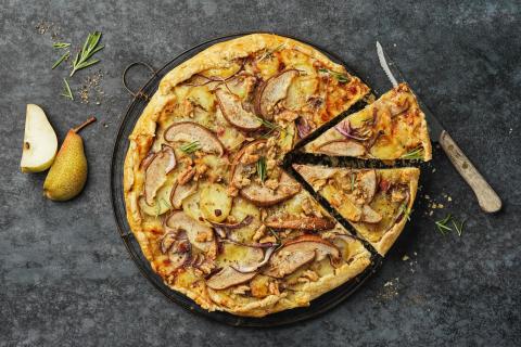 Potato and cheese galette
