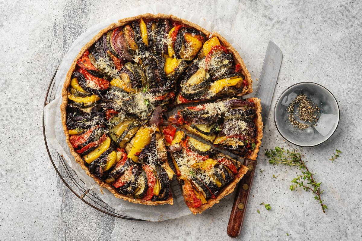 Ratatouille tart - Recipes | fooby.ch
