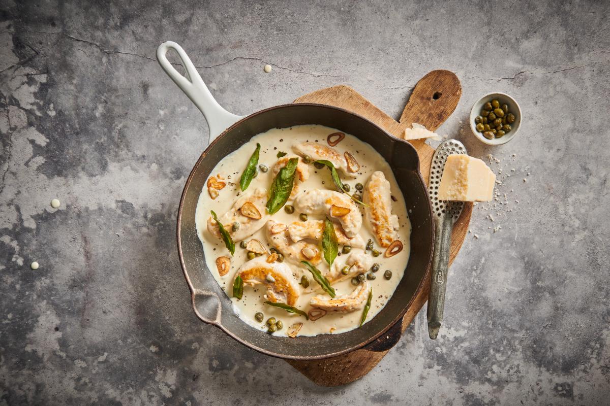 Chicken with sage and parmesan - Recipes | fooby.ch