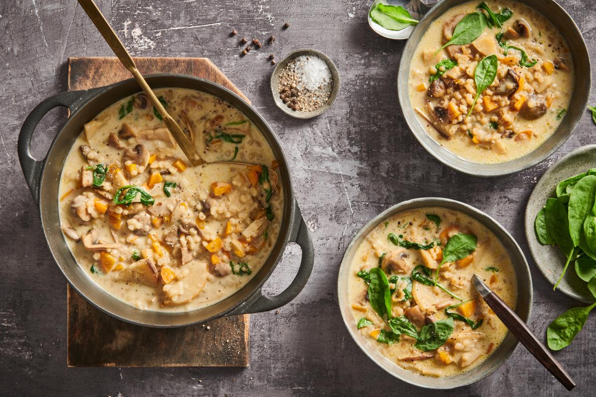 Autumn barley soup - Recipes | fooby.ch
