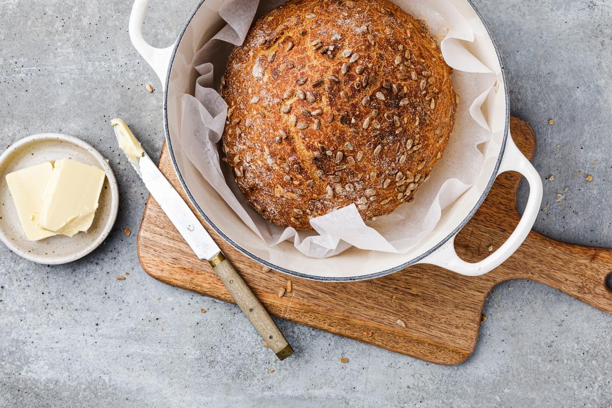 Potato bread with sunflower seeds - Recipes | fooby.ch