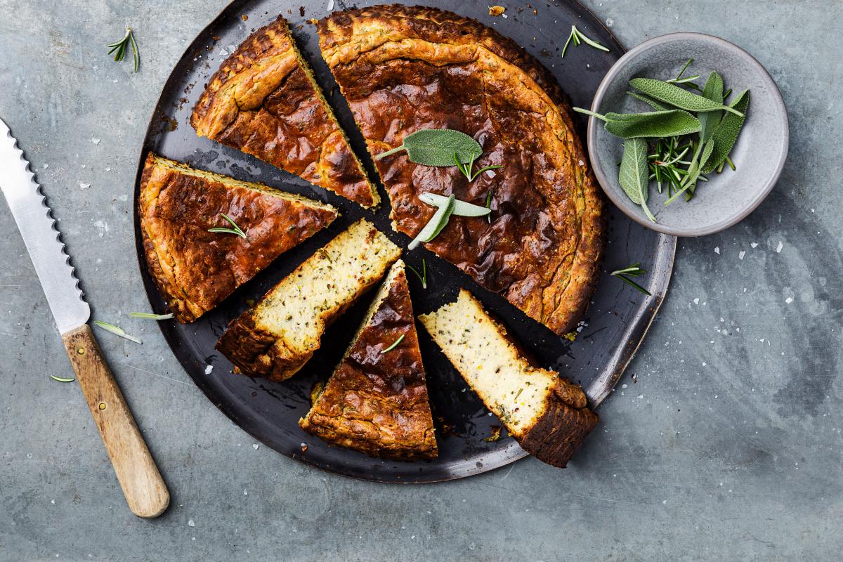 Basque cheesecake with parmesan - Recipes | fooby.ch