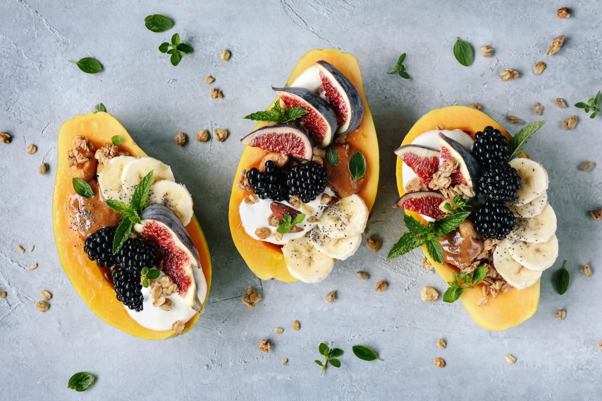 Papaya boats - Recipes | fooby.ch