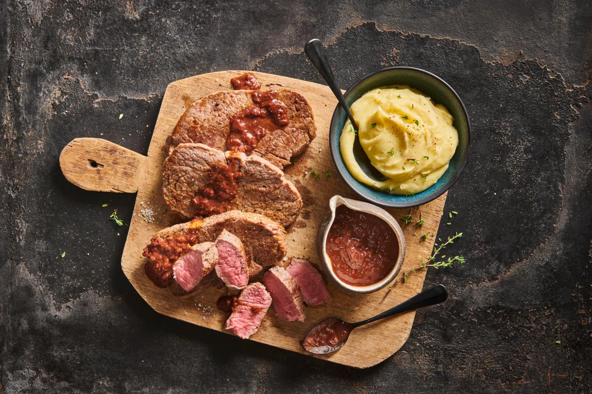 Rumpsteak with gravy - Recipes | fooby.ch