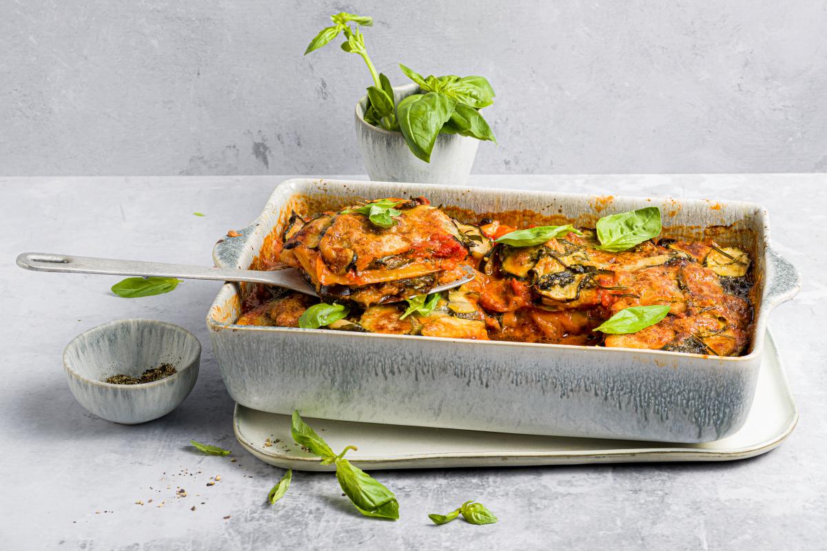 Summer vegetable parmigiana - Recipes | fooby.ch