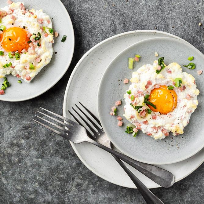 Cloud-Eggs mit Schinken | Frühstück | coop.ch
