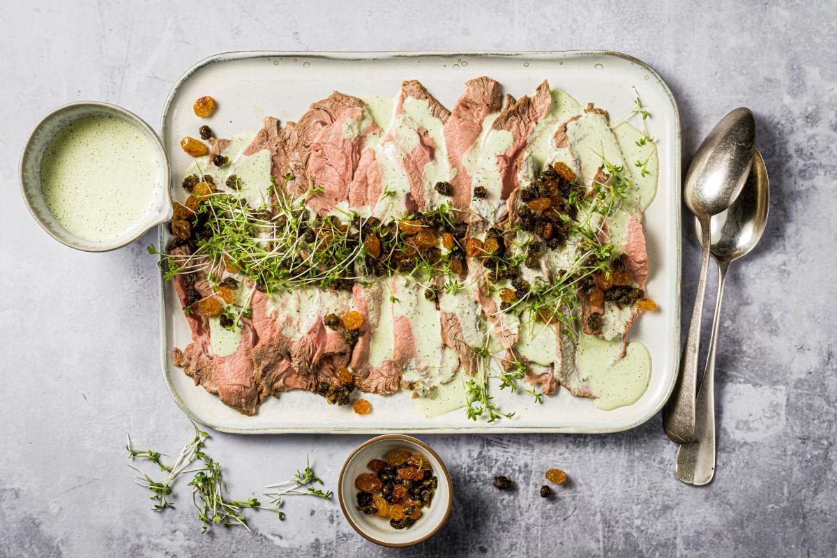 Vitello with cress & lemon sauce - Recipes | fooby.ch
