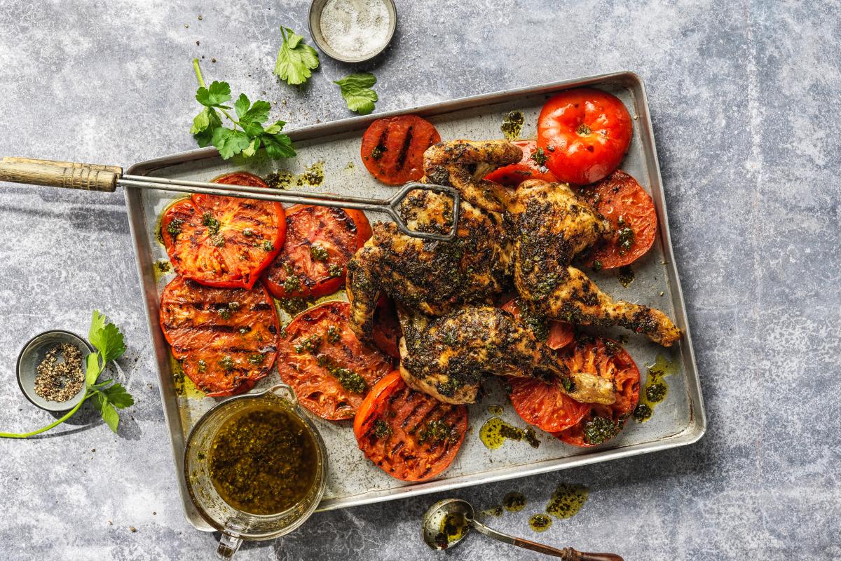 Chimichurri chicken - Recipes | fooby.ch