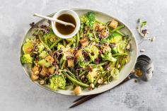 Bohnen-Broccoli-Salat