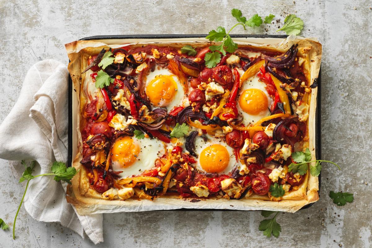 Shakshuka tart - Recipes | fooby.ch