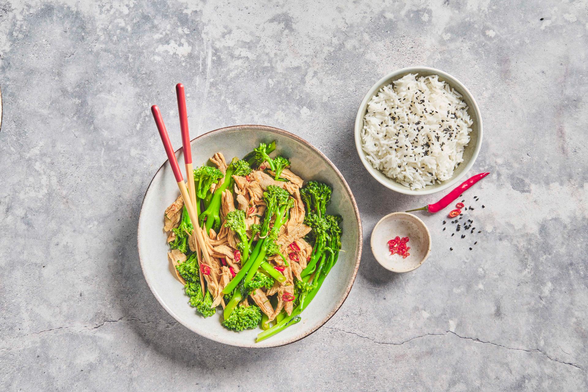 Teriyaki-Poulet mit Spargel-Broccoli | Gemüse | coop.ch