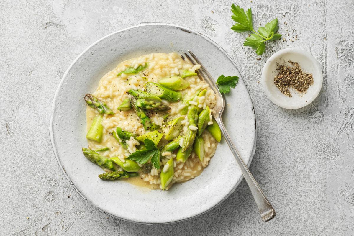 Asparagus risotto-image