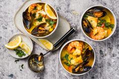 Portuguese fish stew
